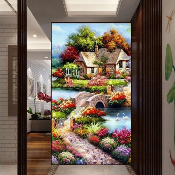 Hyggeligt hus fra 50x100cm
