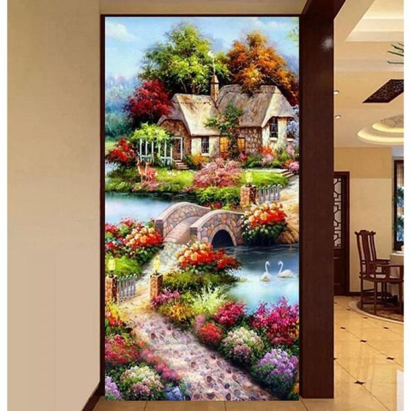 Hyggeligt hus fra 50x100cm