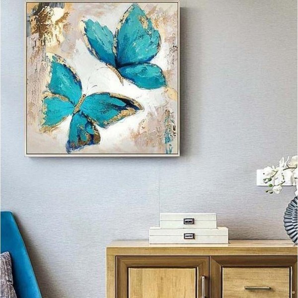 Sommerfugle tegning v.a. 50x50cm