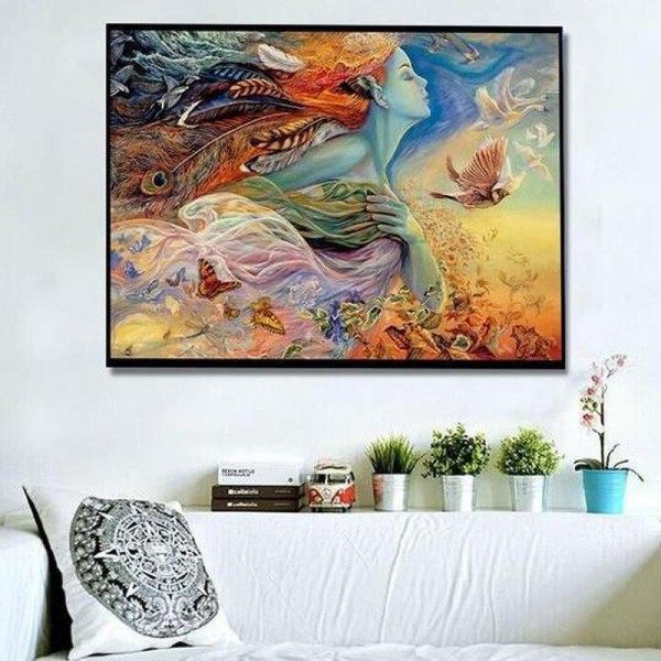 Farveri gudinde v.a. 50x70cm