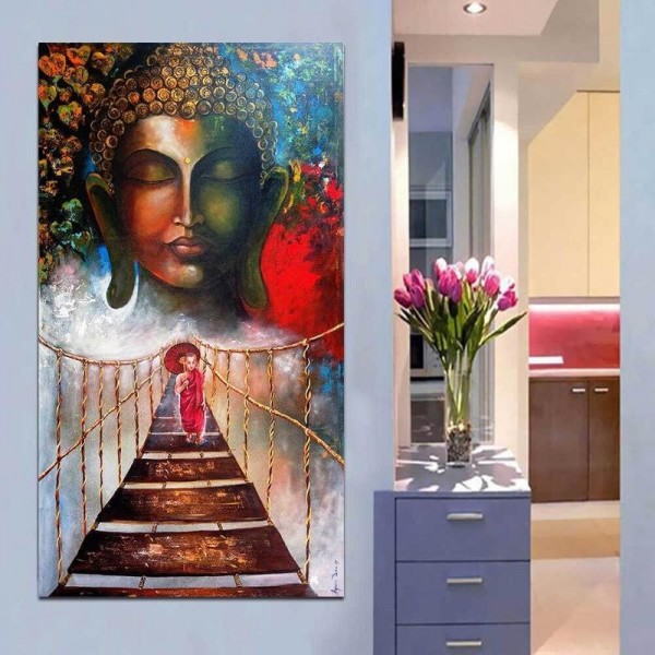 Buddha gangbro v.a. 50x100cm