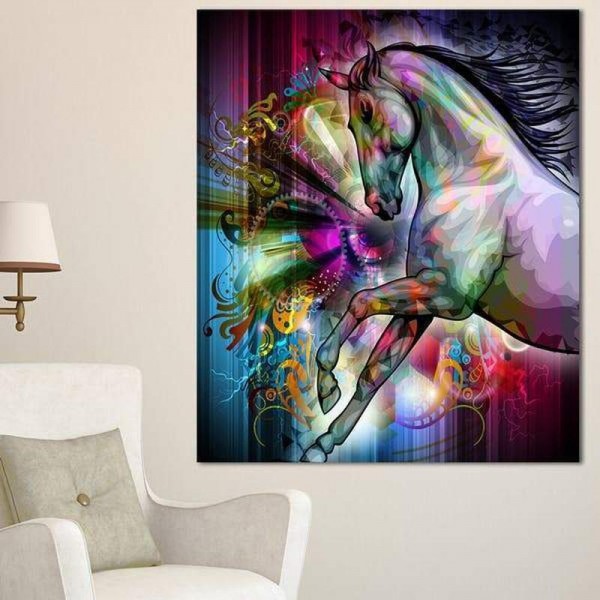 Opdræt hest v.a. 50x60cm