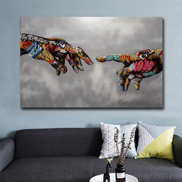 Graffiti sker v.a. 50x80cm