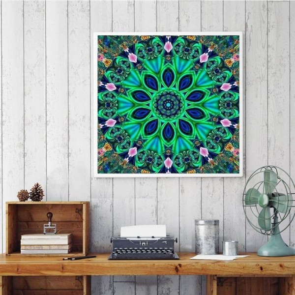 Mandala 2 v.a 50x50cm
