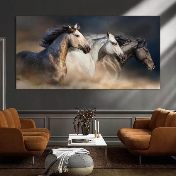 Heste fra 50x100cm