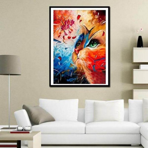 Farveri killing v.a. 50x70cm