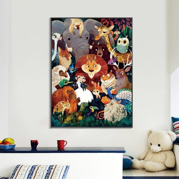 Beast gang v.a. 50x70cm