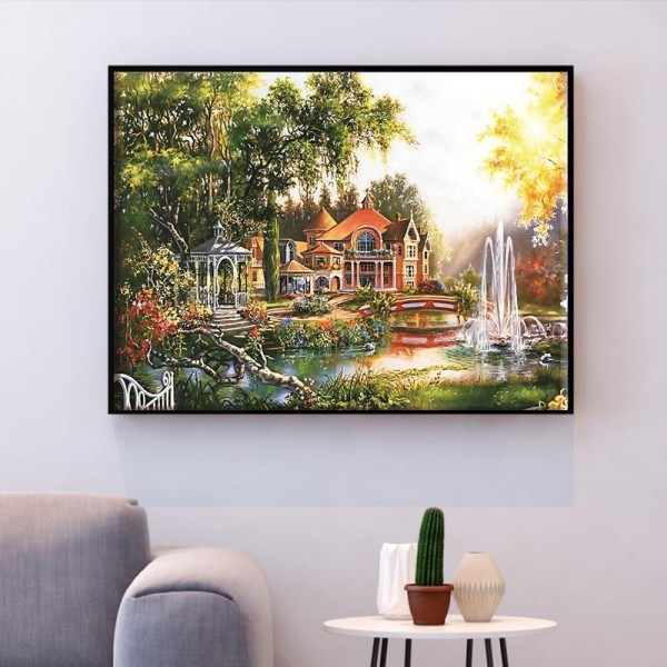 Smuk have v.a. 50x70cm