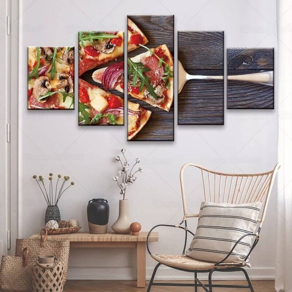 Pizza | 5 dele