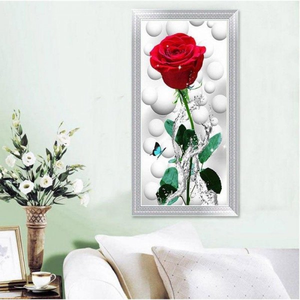 Rose v.a. 50x100cm