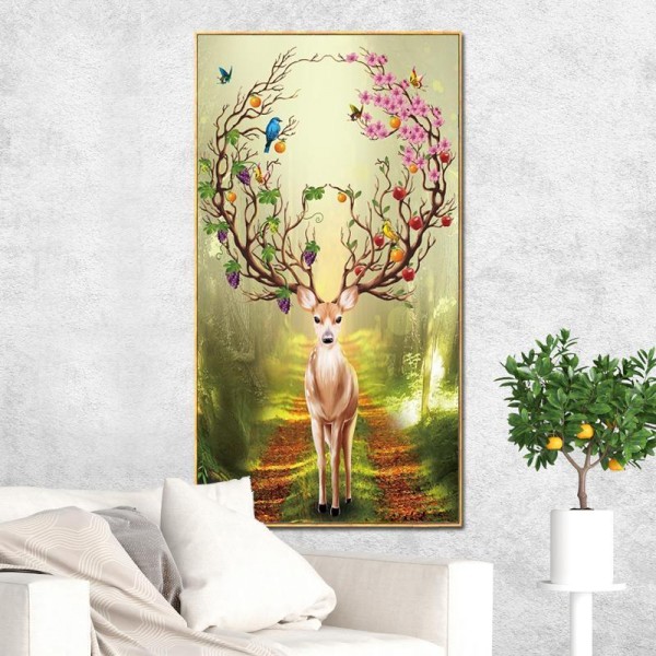 Hjerte v.a. 50x80cm