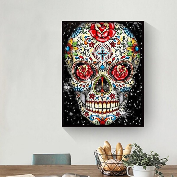 Mexicansk kranium v.a. 50x60cm
