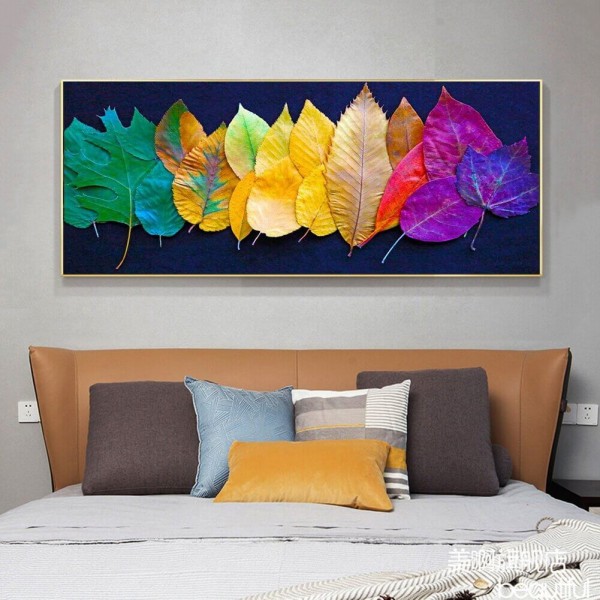 Efterårsblad v.a. 40x100cm
