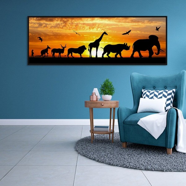 Dyrenes gang 40x120cm