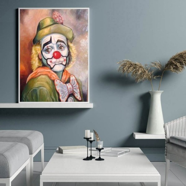 Klovn v.a. 50x70cm