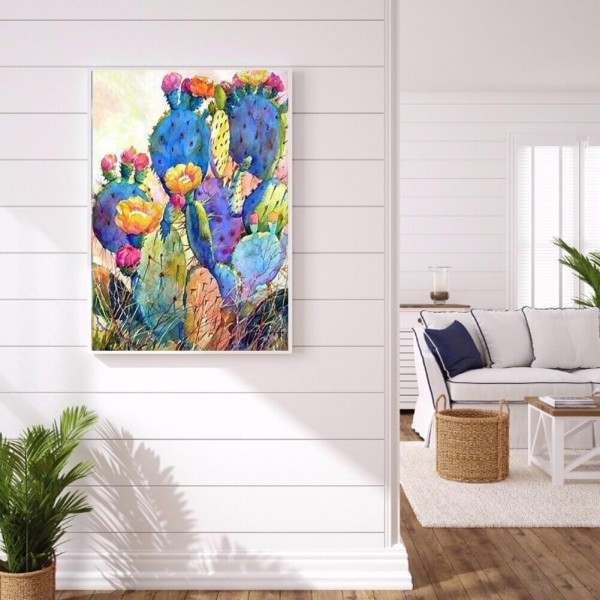 Kaktus v.a. 50x70cm