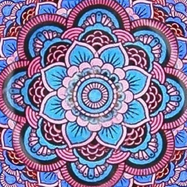 Mandala lilla
