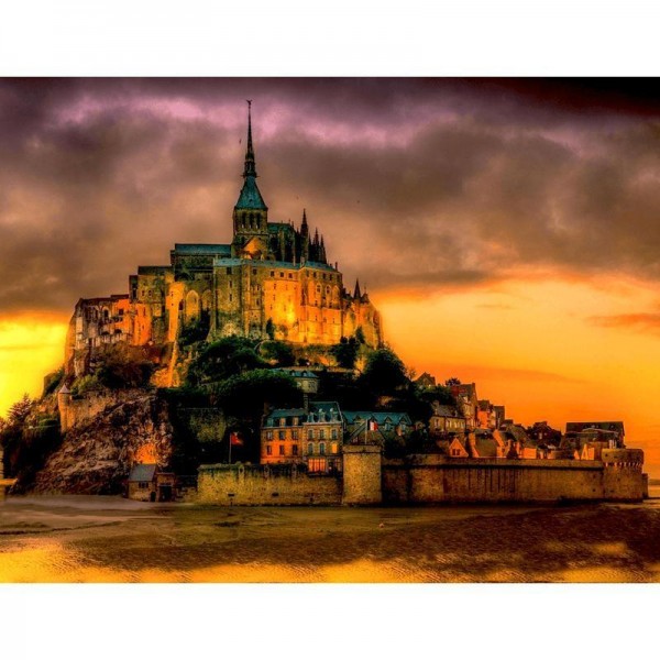 Mont Saint Michel.