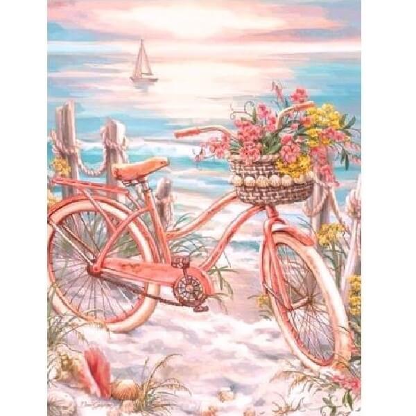 Cykel ved havet