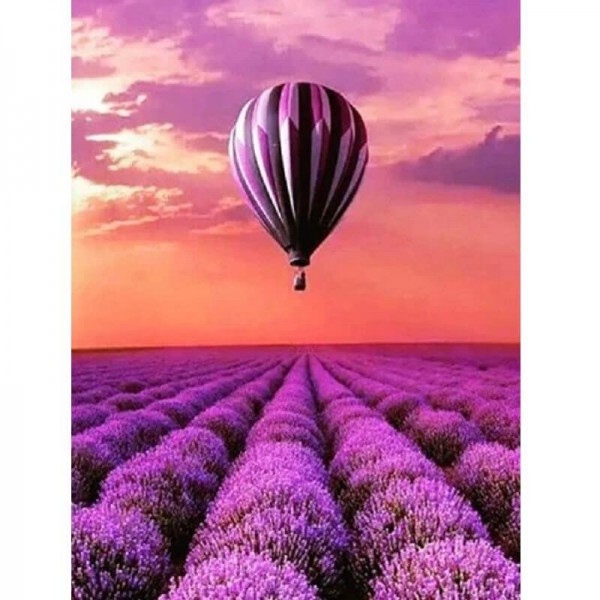 Ballon i skumringen