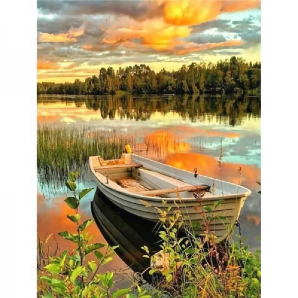 Båd i søen