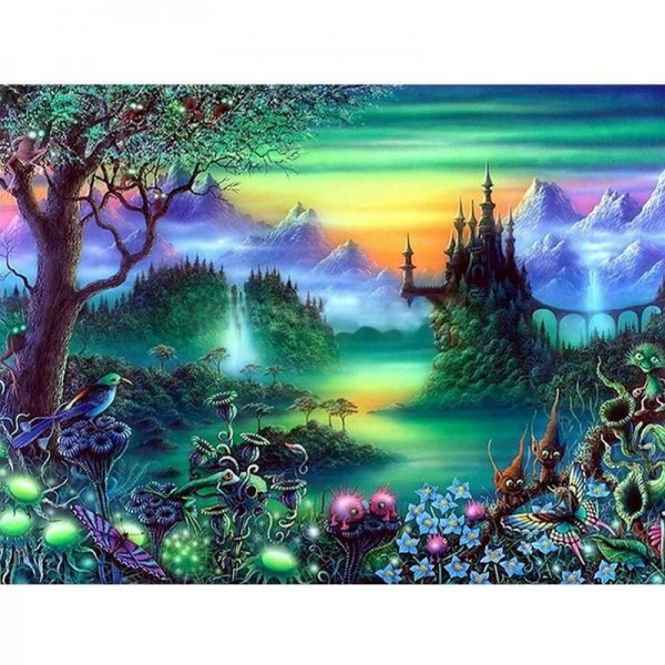 Fantasy landskab