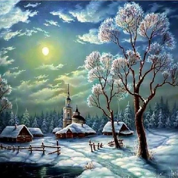 Vinter landskab