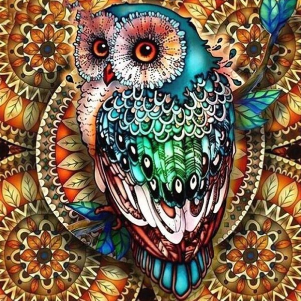 Mandala ugle