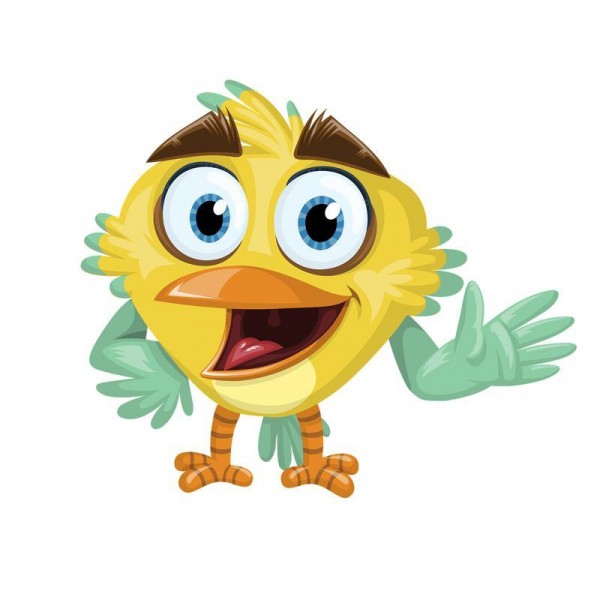 Gul fugl
