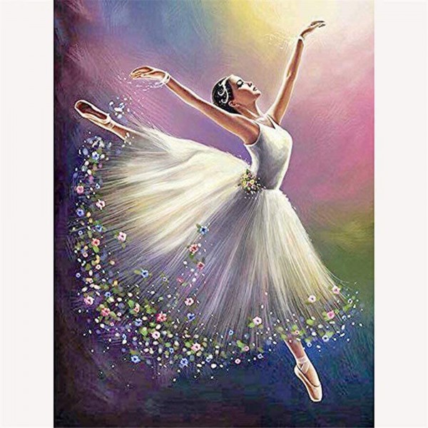Kvinde danser ballet