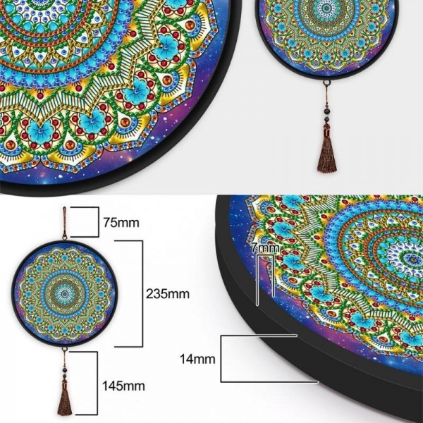 Mandala vedhæng | 17 slags