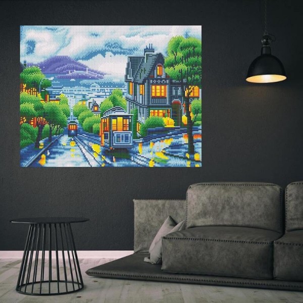 LED diamond painting 40x50cm