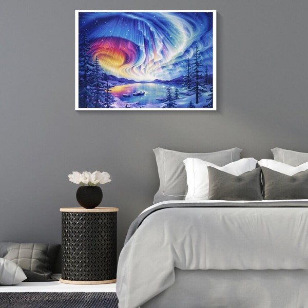 Nordlys v.a. 50x70cm