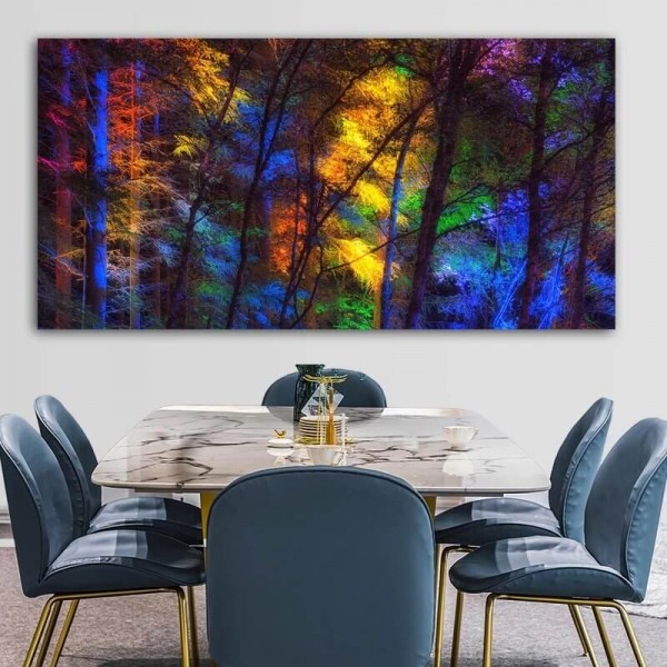 Skov i flere farver v.a. 50x100cm