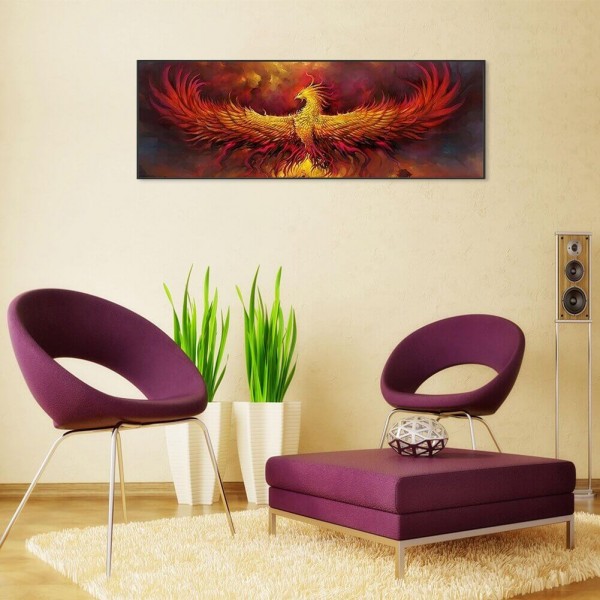 Phoenix fugl 40x120cm