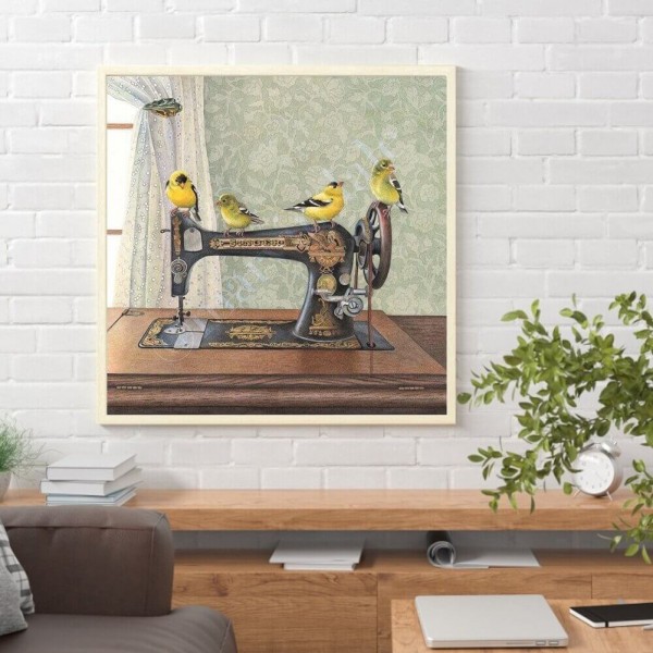 Symaskine v.a. 50x50cm