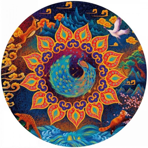 Mandala-dyr i naturen