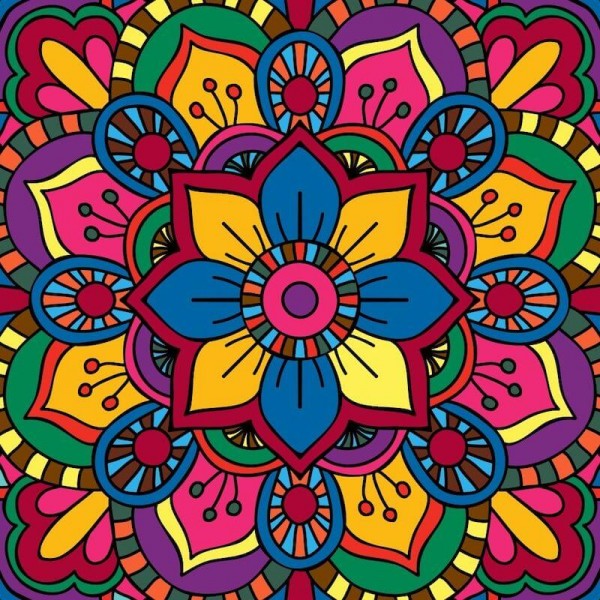 Mandala maleri