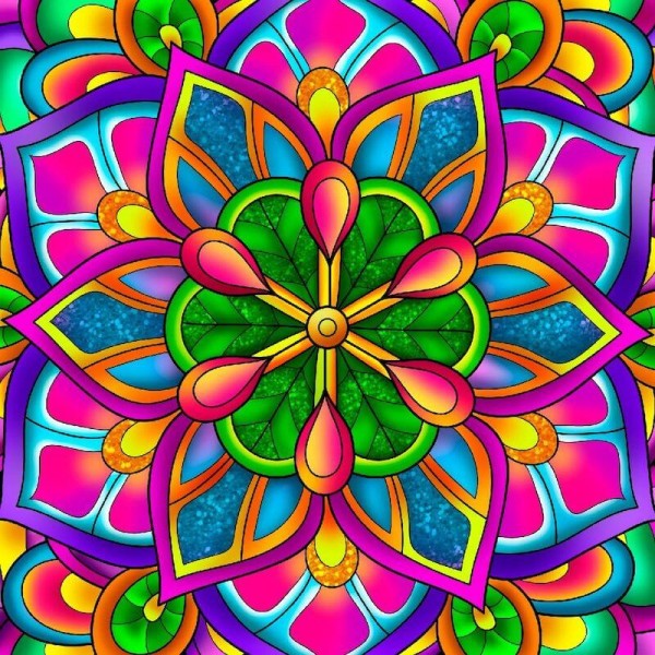 Pink mandala
