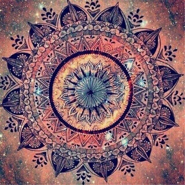 Mandala lyserød