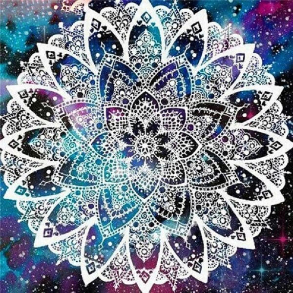Mandala-hvid