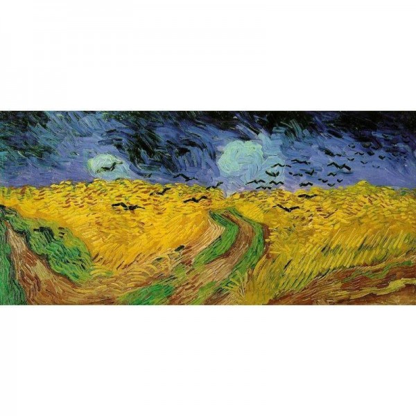 Hvedemark med krager | Vincent van Gogh