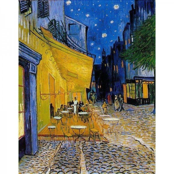 Cafe terrasse om aftenen | Vincent van Gogh