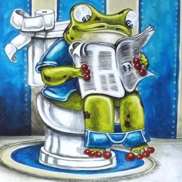Frø på toilet | 7 slags