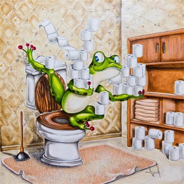 Frø på toilet | 7 slags