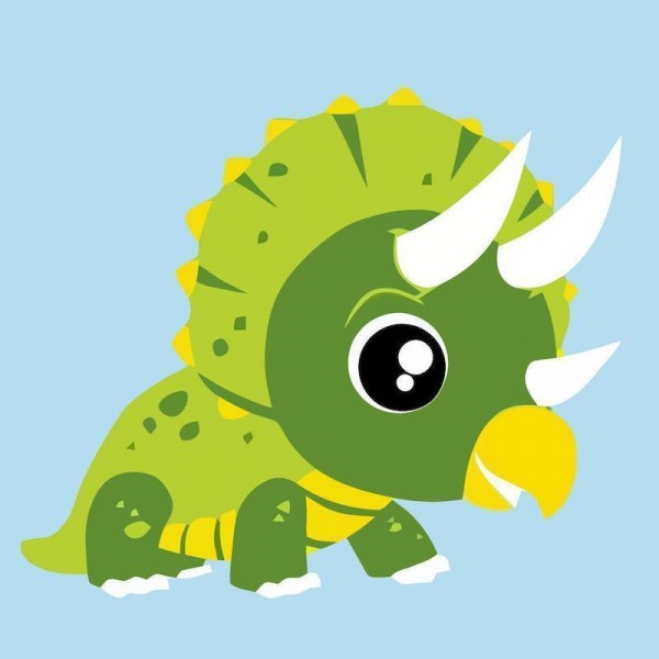Dinosaurus grøn