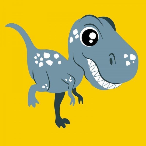 Dinosaurus grå