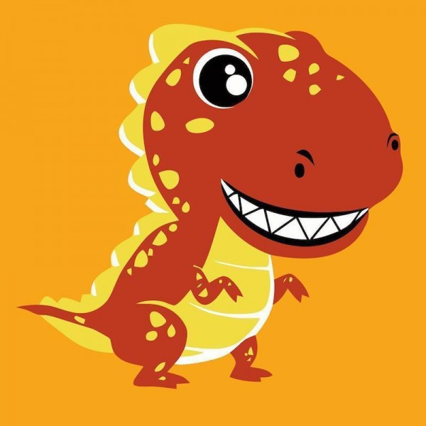 Dinosaurus rød