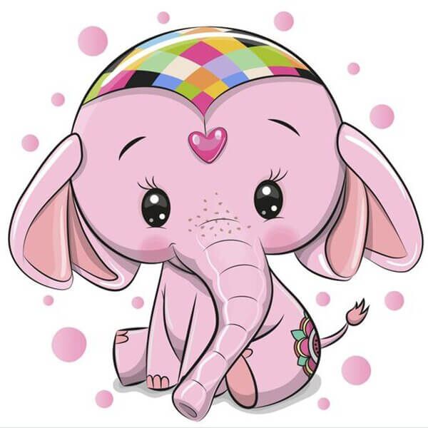Lyserød elefant