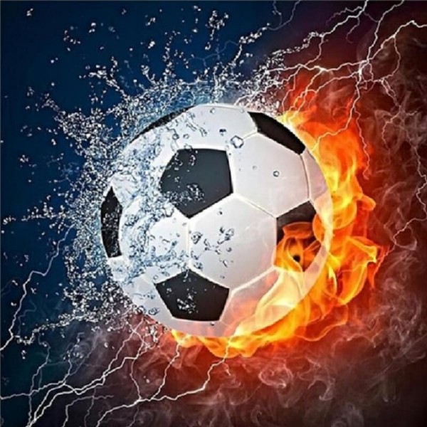 Fodbold - vand og ild